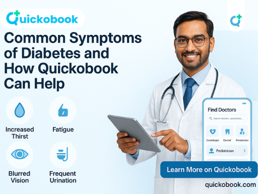 Common Symptoms Of Diabetes And How Quickobook Can Help