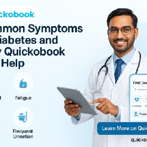 Common Symptoms Of Diabetes And How Quickobook Can Help