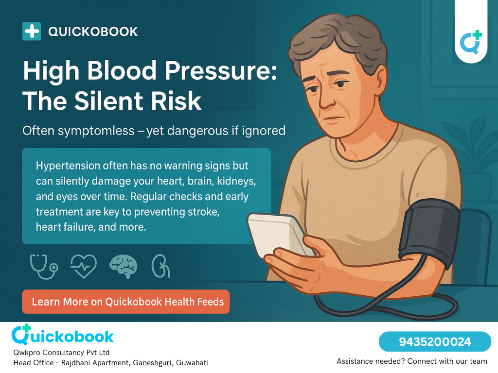High Blood Pressure – Silent Symptoms And Long-term Risks