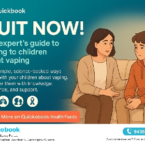 Quit Now! The Expert’s Guide To Talking To Children About Vaping