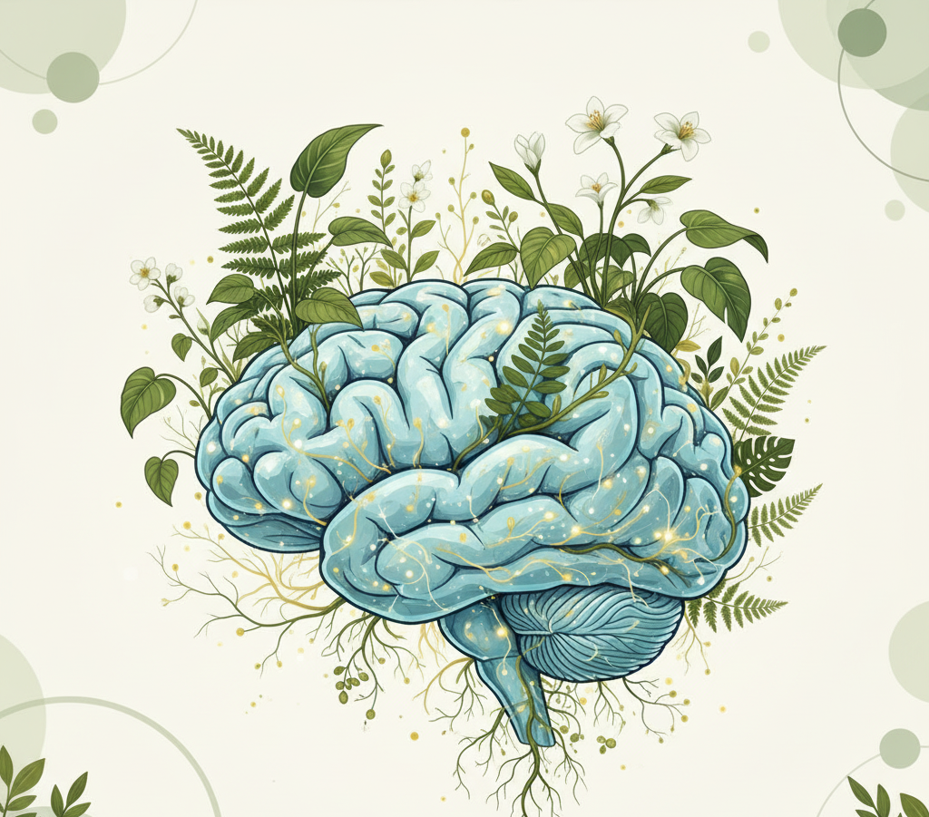 Outdoor yoga session representing the connection between mental calmness and physical health