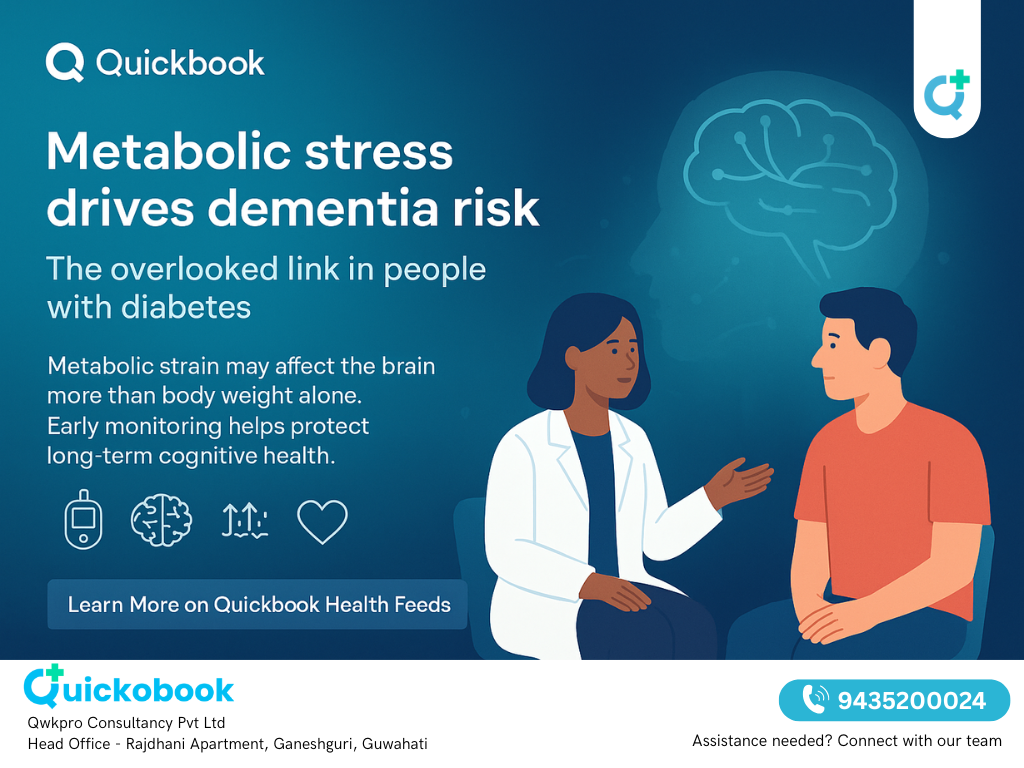Metabolic Stress — Not Body Weight — May Explain Dementia Risk In Patients With Diabetes
