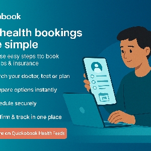 Step-by-step Guide To Booking Doctors, Labs & Insurance On Quickobook