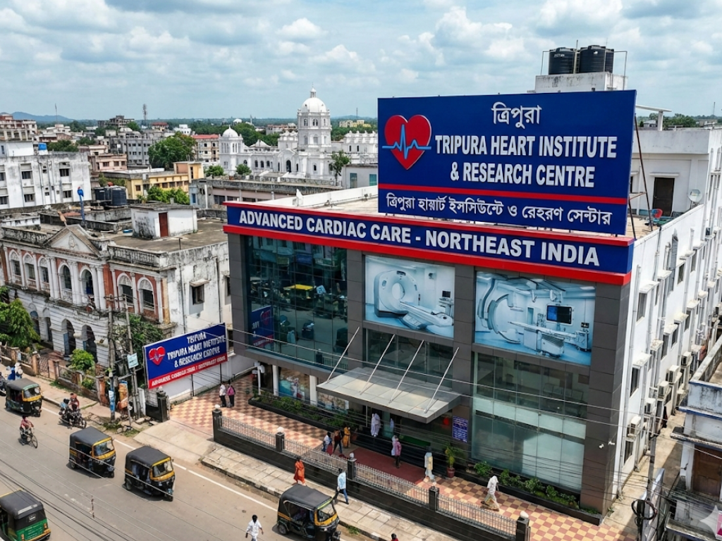 Cardiology facilities and hospitals in Agartala offering heart care services